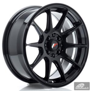 JR Wheels JR11 16x7 ET30 4x100/114 Gloss Black