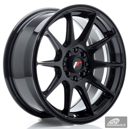 JR Wheels JR11 16x7 ET30 5x100/114 Gloss Black