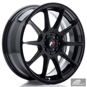 JR Wheels JR11 17x7 ET25 4x100/108 Gloss Black