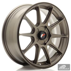 JR Wheels JR11 17x7 ET20-38 5H BLANK Matt Bronze