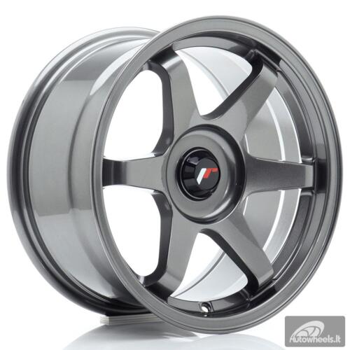 JR Wheels JR3 16x8 ET25 BLANK Gun Metal