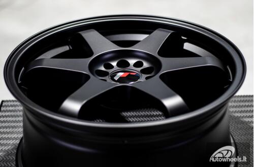 JR Wheels JR3 17x8 ET35 5x100 Matt Black