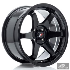 JR Wheels JR3 16x8 ET25 4x100 Gloss Black