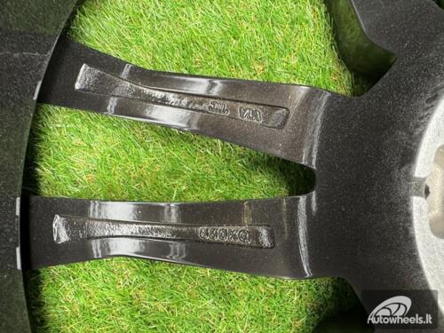 Ratlankis R22x10.5  5X112  ET  40  66.6  B5610  (XFE386)  Black Polished (MB)  For MER  (P1)