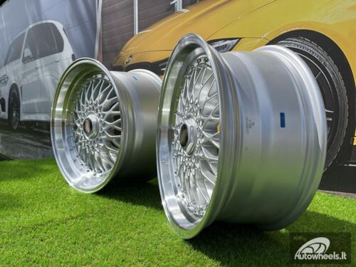 Ratlankis R17x7.5  8X100/108  ET  35  73.1  BY479  (XF135)  Silver+Polished Lip (SP)  For RACIN  (P1)  (Style BBS)