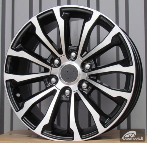 Ratlankis R19x7.5  6X139.7  ET  25  106.1  XE203  Black Polished (MB)  For TOYOT  (P1)  (4x4)