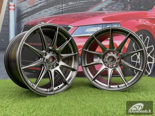 Ratlankis R19x8.5  10X114/120  ET  30  72.6  XF266  Hyper Black (HB)  For RACIN  (K4)  ( REAR+FRONT)