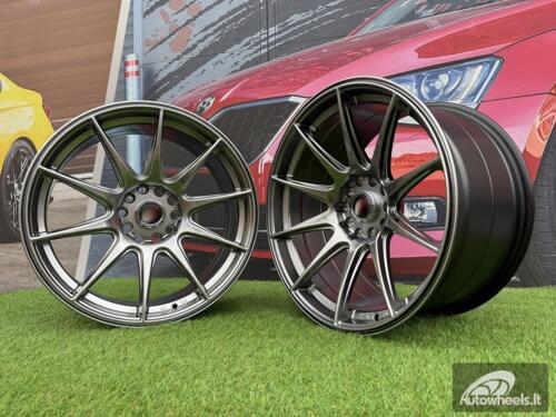Ratlankis R19x8.5  10X114/120  ET  30  72.6  XF266  Hyper Black (HB)  For RACIN  (K4)  ( REAR+FRONT)