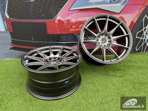 Ratlankis R19x8.5  10X114/120  ET  30  72.6  XF266  Hyper Black (HB)  For RACIN  (K4)  ( REAR+FRONT)
