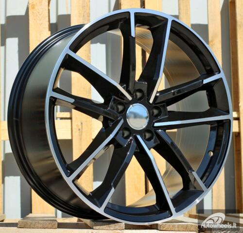 Ratlankis R20x9  5X112  ET  32  66.5  XFE81  Black Polished (MB)  For AUD  (P1)