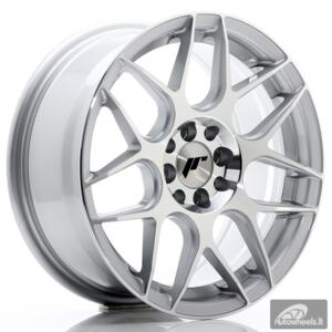 JR Wheels JR18 16x7 ET25 4x108 Silver Machined Face