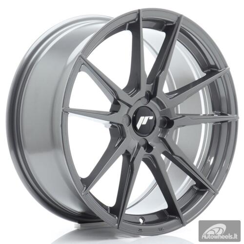 JR Wheels JR21 18x8 ET20-40 4H BLANK Hyper Gray