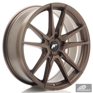 JR Wheels JR21 20x8 ET20-40 5H BLANK Matt Bronze