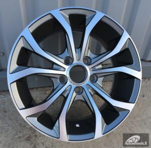 Ratlankis R15x6.5  5X105  ET  40  56.6  LU250  (250156556M)  Grey Polished (MG)  For RACIN  (K3)  ()