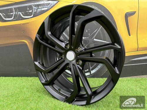 Ratlankis R18x7.5  5X112  ET  51  57.1  B1525  (IN5426)  Black Half Matt (BLHM)  For VW  (M)