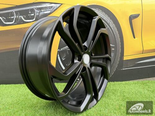 Ratlankis R18x7.5  5X112  ET  51  57.1  B1525  (IN5426)  Black Half Matt (BLHM)  For VW  (M)
