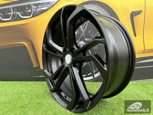 Ratlankis R18x7.5  5X112  ET  51  57.1  B1525  (IN5426)  Black Half Matt (BLHM)  For VW  (P2)