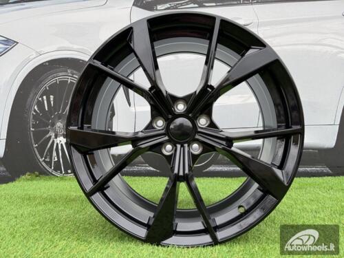 Ratlankis R19x8  5X112  ET  45  57.1  B5808  (IN5595)  Black (BL)  For VW  (P2)