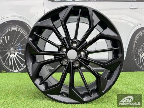 Ratlankis R18x8  5X108  ET  55  63.3  FE187  (IN5608)  Black Half Matt (BLHM)  For FORD  (P2)