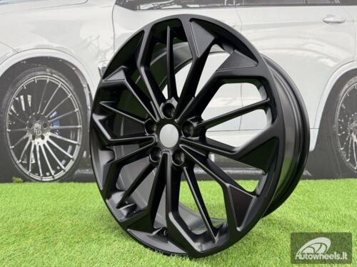 Ratlankis R18x8  5X108  ET  55  63.3  FE187  (IN5608)  Black Half Matt (BLHM)  For FORD  (P2)