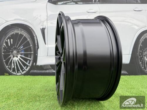 Ratlankis R18x8  5X108  ET  55  63.3  FE187  (IN5608)  Black Half Matt (BLHM)  For FORD  (P2)