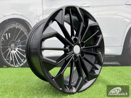 Ratlankis R18x8  5X108  ET  55  63.3  FE187  (IN5608)  Black Half Matt (BLHM)  For FORD  (P2)