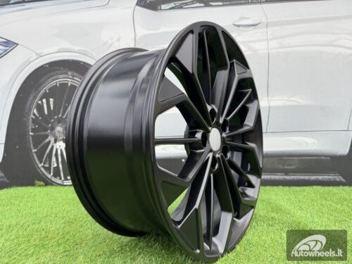 Ratlankis R18x8  5X108  ET  55  63.3  FE187  (IN5608)  Black Half Matt (BLHM)  For FORD  (P2)