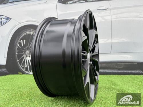 Ratlankis R18x8  5X108  ET  55  63.3  FE187  (IN5608)  Black Half Matt (BLHM)  For FORD  (P2)