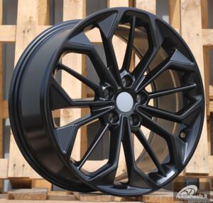 Ratlankis R18x8  5X108  ET  55  63.3  FE187  (IN5608)  Black Half Matt (BLHM)  For FORD  (P2)