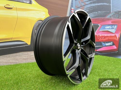 Ratlankis R20x8.5  5X112  ET  40  57.1  I5572  Black Polished Half Matt (MBHM)  For CUPRA  (P2)  ()