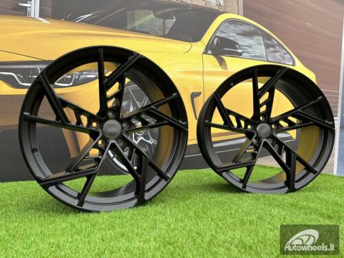 Ratlankis R19x8.5  5X112  ET  30  66.5  I5611  Black (BL)  For AUD  (P2+Z5+K8)  (New ABT Style)