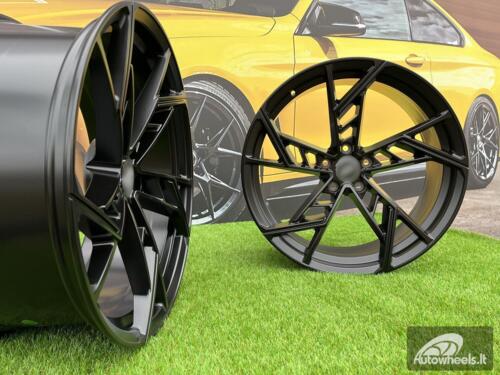 Ratlankis R19x8.5  5X112  ET  30  66.5  I5611  Black (BL)  For AUD  (P2+Z5+K8)  (New ABT Style)