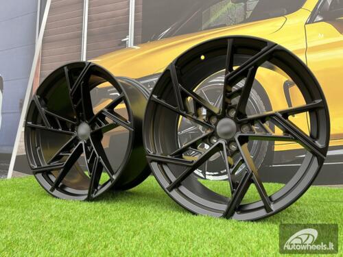 Ratlankis R19x8.5  5X112  ET  30  66.5  I5611  Black (BL)  For AUD  (P2+Z5+K8)  (New ABT Style)