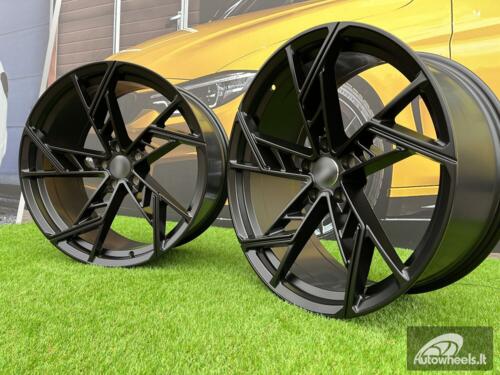 Ratlankis R19x8.5  5X112  ET  30  66.5  I5611  Black (BL)  For AUD  (P2+Z5+K8)  (New ABT Style)
