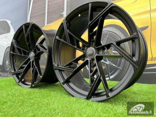 Ratlankis R19x8.5  5X112  ET  30  66.5  I5611  Black (BL)  For AUD  (P2+Z5+K8)  (New ABT Style)