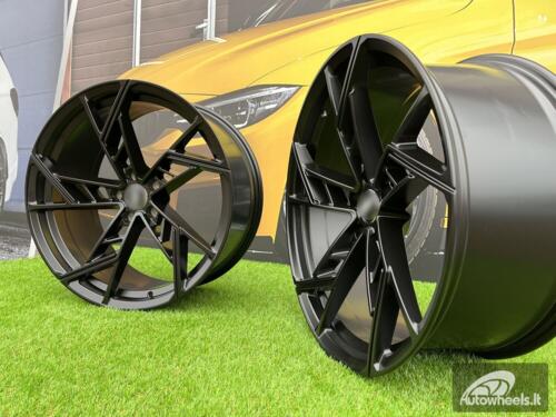 Ratlankis R19x8.5  5X112  ET  30  66.5  I5611  Black (BL)  For AUD  (P2+Z5+K8)  (New ABT Style)