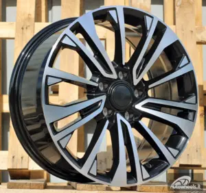 Ratlankis R18x8  5X120  ET  50  65.1  I1114  Black Polished (MB)  For VW  (Z6)