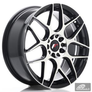 JR Wheels JR18 18x7,5 ET40 5x112/114 Black Machined Face