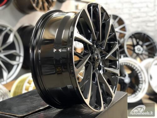Ratlankis R17x7.5  5X114.3  ET  45  67.1  I0241  Black Polished (MB)  For HYUND  (K7)