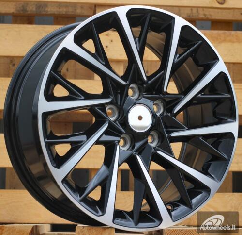 Ratlankis R17x7.5  5X114.3  ET  45  67.1  I0241  Black Polished (MB)  For HYUND  (K7+Z6)