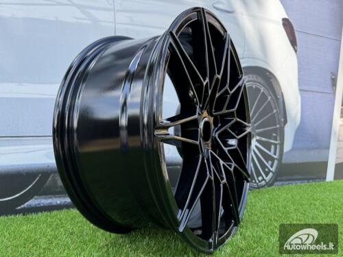 Ratlankis R18x8  5X120  ET  34  72.6  I0293  Black (BL)  For BMW  (P2)  (Rear+Front)