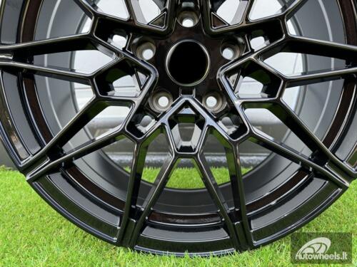 Ratlankis R18x8  5X120  ET  34  72.6  I0293  Black (BL)  For BMW  (P2)  (Rear+Front)