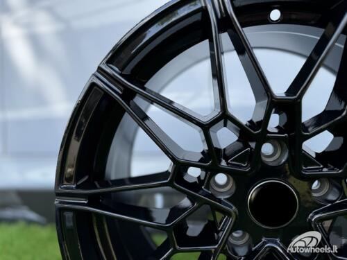 Ratlankis R18x8  5X120  ET  34  72.6  I0293  Black (BL)  For BMW  (P2)  (Rear+Front)