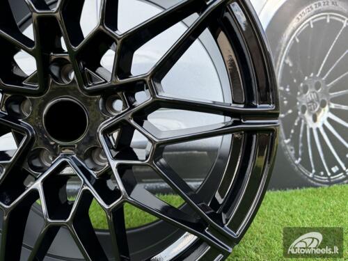 Ratlankis R18x8  5X120  ET  34  72.6  I0293  Black (BL)  For BMW  (Z4)  (Rear+Front)