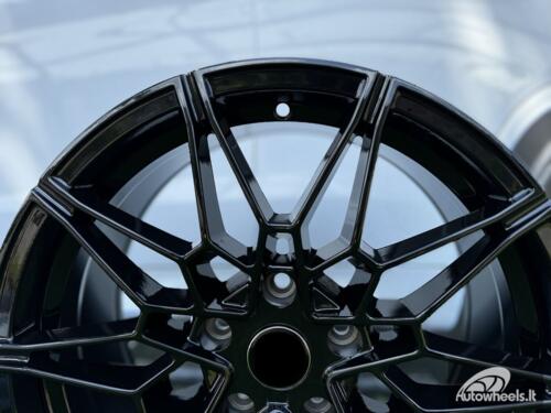 Ratlankis R18x8  5X120  ET  34  72.6  I0293  Black (BL)  For BMW  (Z4)  (Rear+Front)