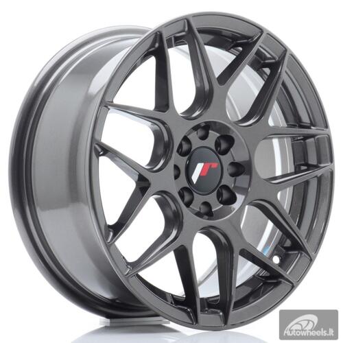 JR Wheels JR18 16x7 ET35 4x100 Hyper Gray