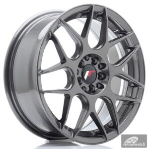 JR Wheels JR18 17x7 ET40 4x100/108 Hyper Gray