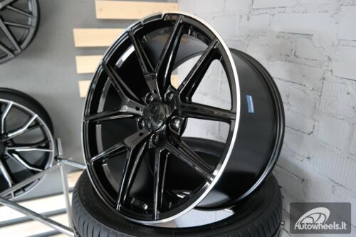 Ratlankis R20x10  5X130  ET  50  84.1  A8221  (XFE75)  Black+Polished Lip (BLPL)  For MER  (K4)  ()