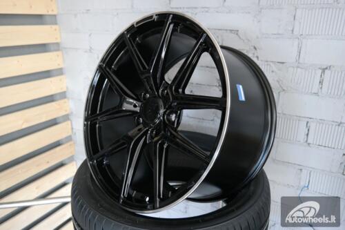 Ratlankis R20x10  5X130  ET  50  84.1  A8221  (XFE75)  Black+Polished Lip (BLPL)  For MER  (K4)  ()