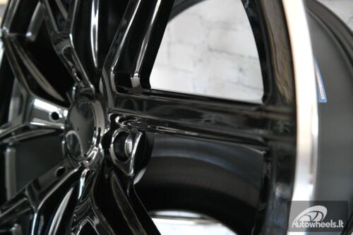 Ratlankis R20x10  5X130  ET  50  84.1  A8221  (XFE75)  Black+Polished Lip (BLPL)  For MER  (K4)  ()